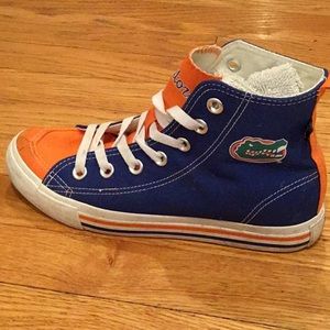 Florida Gators logo high top sneakers